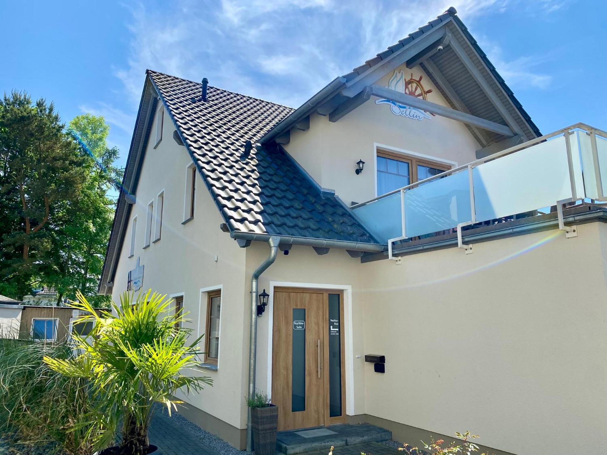 Kapitaenshaus Sellin Mit Sauna Und Kamin Sellin (Rugen) Exterior foto